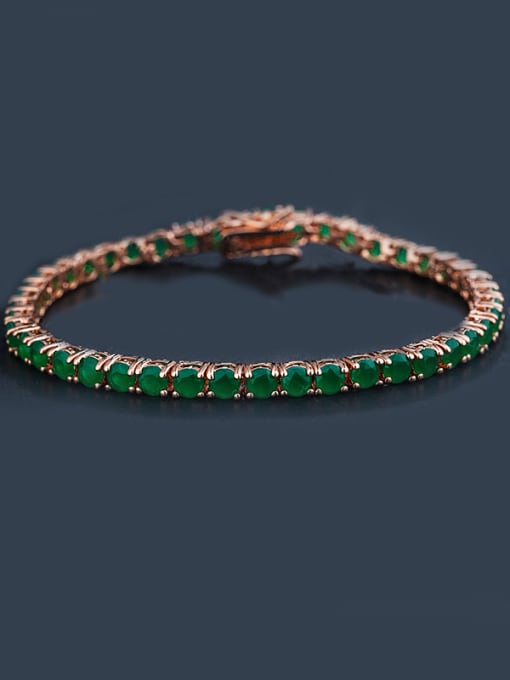 Armadani 2018 Rose Gold Plated Zircon Bracelet