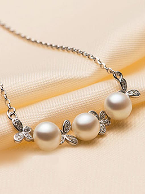 Evita Peroni Fashion Butterfly Freshwater Pearls Necklace