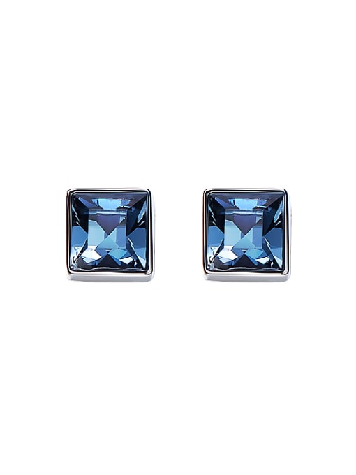 Maja S925 Silver Square Shaped stud Earring