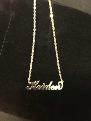 Customized Personalized Name Necklace 