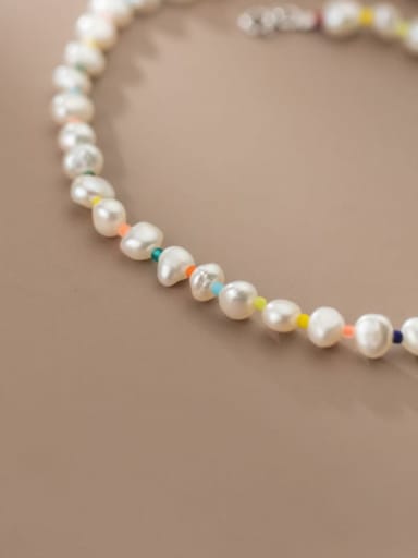 925 Sterling Silver With Freshwater Pearl Necklaces