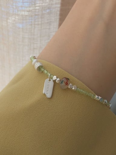 925 Sterling Silver With Gemstone Bracelets