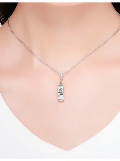 925 Silver Big Ben charm