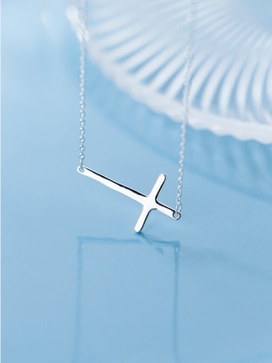 925 Sterling Silver With Cross Necklaces