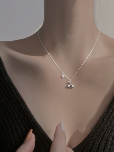 925 Sterling Silver With Cherry Necklaces