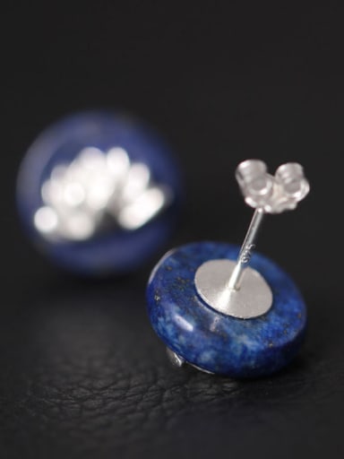 Blue Stones Women stud Earring