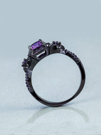 purple Zircon Ring