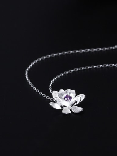 Small Flower Pendant Accessories Women Necklace