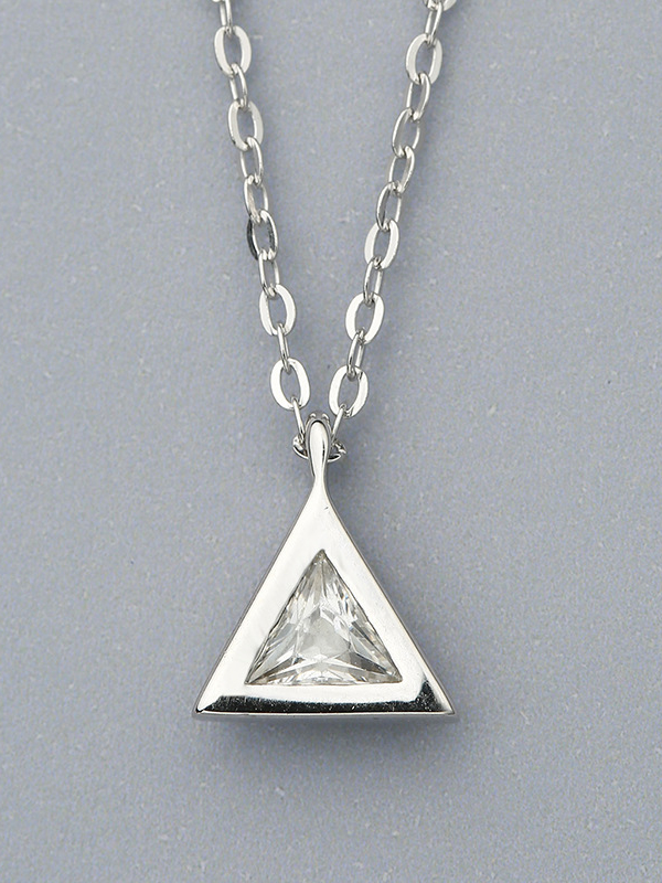 Triangle Shaped Necklace - 1000010213