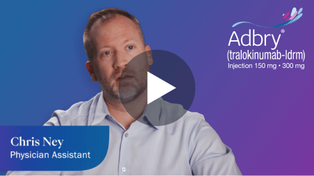 What are HCPs saying about Adbry (tralokinumab-Idrm)?