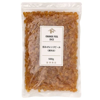 刻みオレンジピール(選別品) / 500g