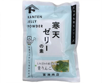 富澤寒天　ゼリーの素(青りんご) / 125g×2