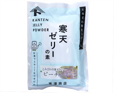 富澤寒天　ゼリーの素(ピーチ) / 125g×2