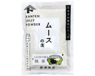 富澤寒天　ムースの素(抹茶) / 75g×2