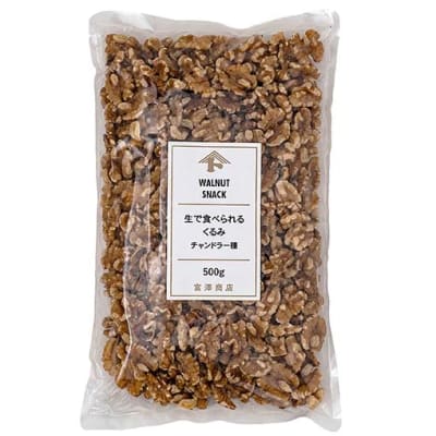 生で食べられる　くるみ / 500g