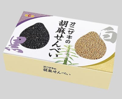 オニザキの胡麻せんべい / 1箱(8枚)