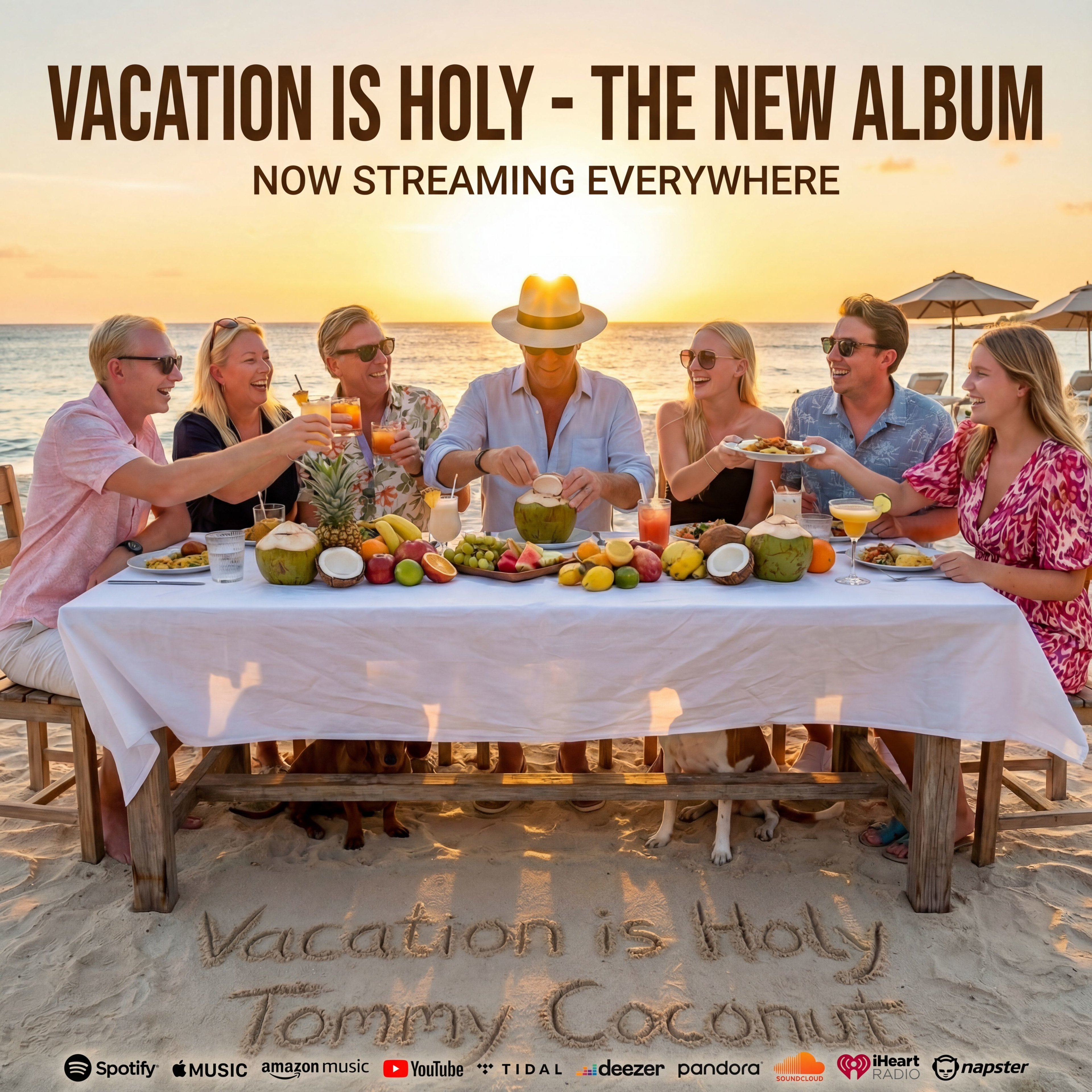 Vacation is Holy — Tommy Coconut album poster