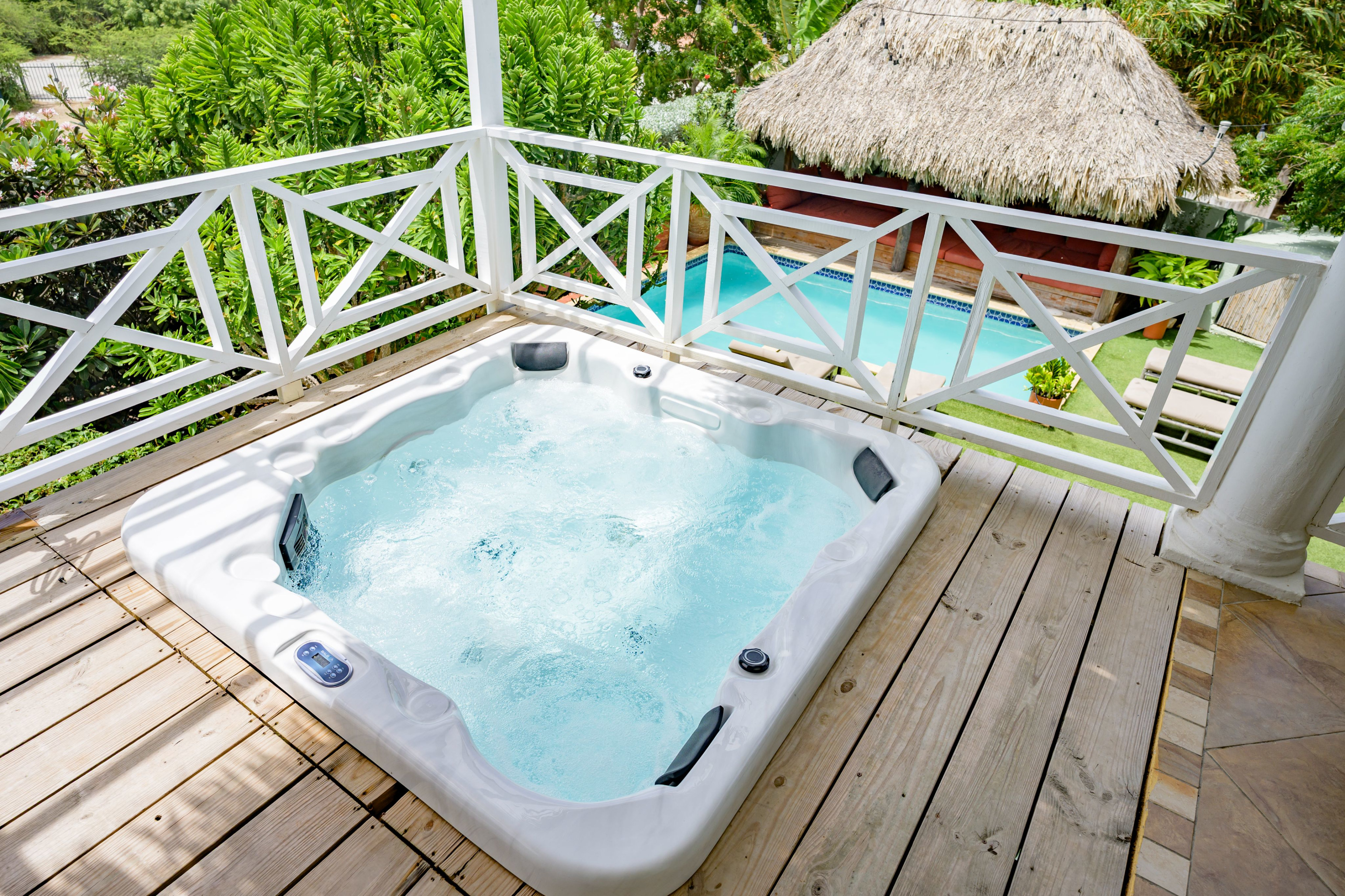 Happy Hideaway — The Hot Tub.