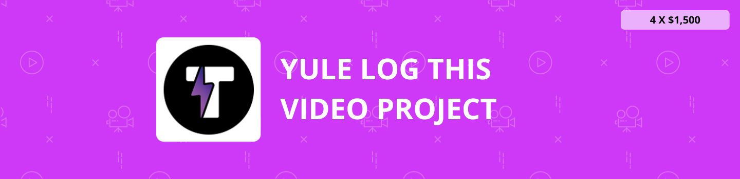 Yule Log This Video Project