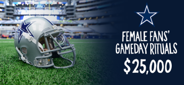 Dallas Cowboys Female Fans' Gameday Rituals on