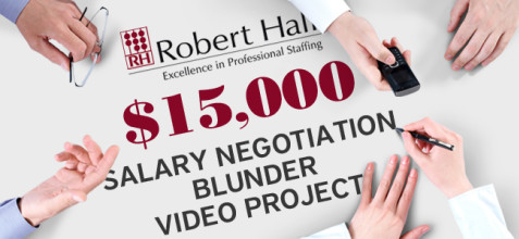 Salary Negotiation Blunder Video Project