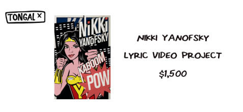 Nikki Yanofsky Kaboom Pow Lyric Video Project