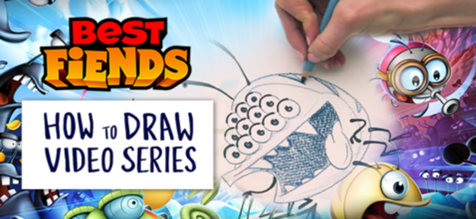 Best Fiends How to Draw Video Series