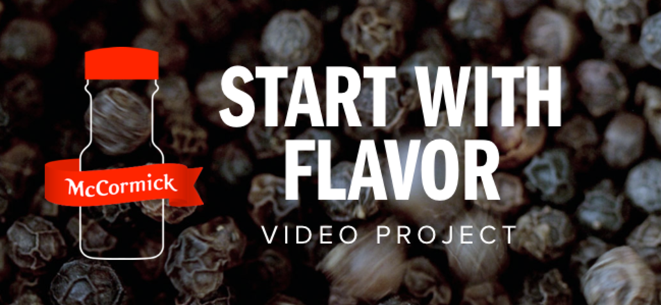 Start With Flavor Video Project
