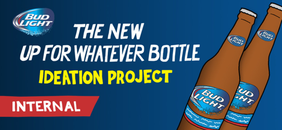 Bud Light Up For Whatever Bottle