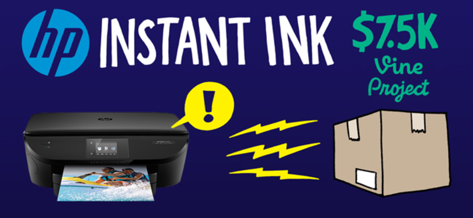 HP Instant Ink Vine Video Project