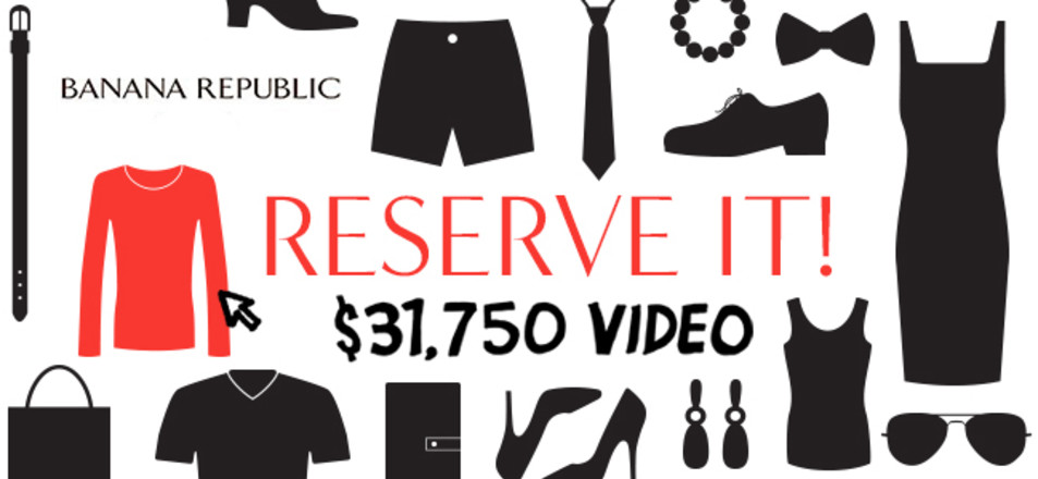 Banana Republic RESERVE IT Video Project