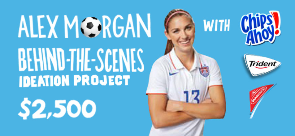 Alex Morgan & Mondelez Behind-the-Scenes Ideation Project