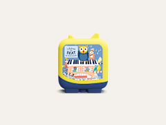 Eule findet den Beat mit Instrumenten Pocket Tonie Vorderansicht 