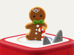 Adventskalender 2026 Ein knuspriges Weihnachtsfest Tonie Hörfigur Vorderansicht auf Toniebox