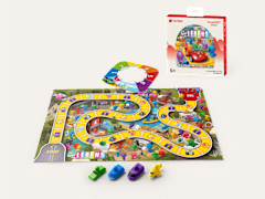 Spiel des Lebens Tonieplay Game Spielmaterial und Verpackung