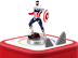 Marvel Captain America Tonie Hörfigur Vorderansicht auf Toniebox