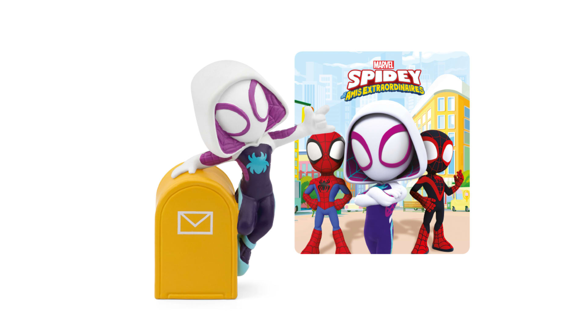 Figurine Tonies Spidey and his amazing friends pour Conteuse