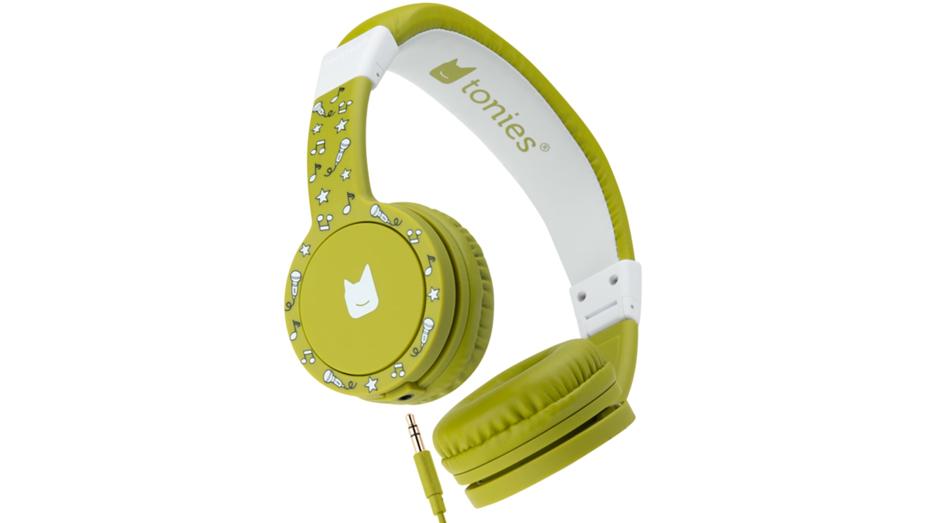 Casque Audio pour Enfant - TONIES® - Tonie-Chuchote - Vert - Limiteur de  volume sonore - Arceau ajustable vert - Tonies