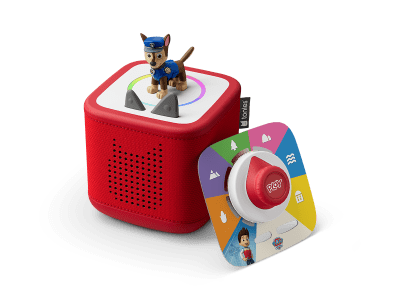 Toniebox 2 Red with Chase Tonie and PAW Patrol Tonieplay Game