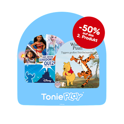-50% Rabatt auf das 2. Tonieplay Produkt
