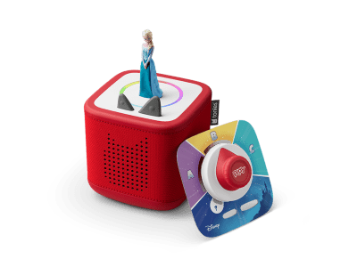 Toniebox 2 Red with Elsa Tonie and Frozen Tonieplay Game