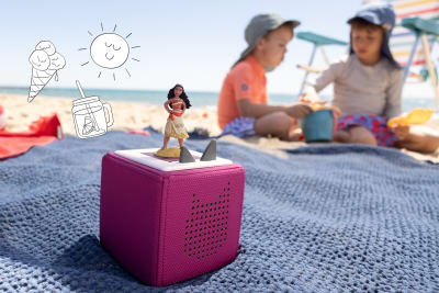 In den [Urlaub] mit der Toniebox