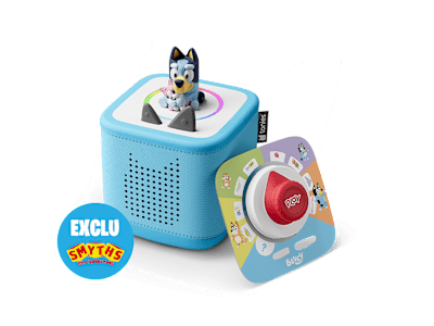 Mon Coffret Interactif Toniebox 2 - Bluey - Bleu Ciel