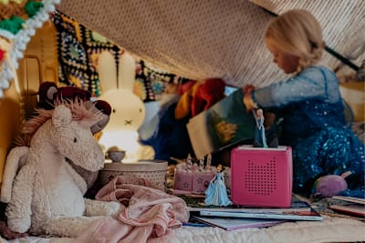 Free summer holiday activity ideas for kids with the Toniebox