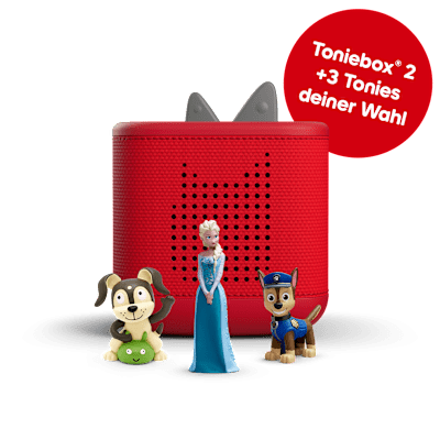 Toniebox 2 + 3 Tonies deiner Wahl
