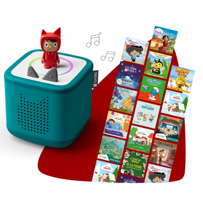 Plus de 2h30 de contenus offerts avec votre Toniebox !
