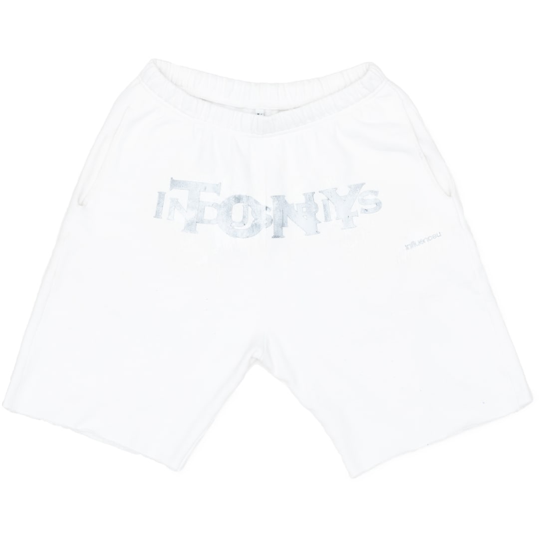 Tony Shorts Painted White - image 1