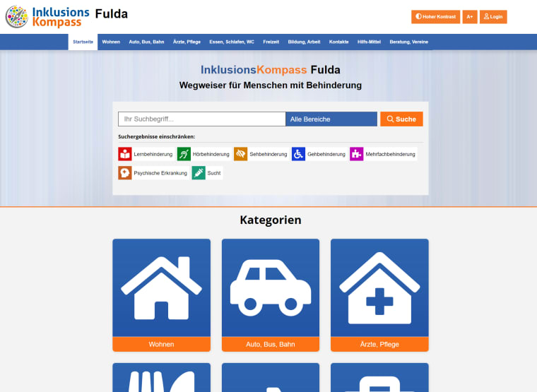 ToolStage Software Engineering Projekt Inklusionskompass