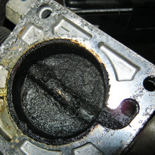 Dirty Throttle Plates: a Sure Sign of Poor Maintenance Dirty Throttle plate