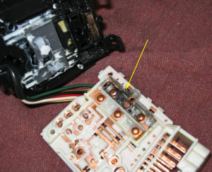 Subaru turn signal switch